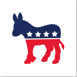 Democratic Donkey Posters and Art